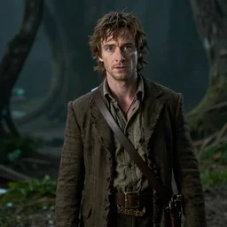Eddie Redmayne as guybrush threepwood, still from the curse of the monkey island