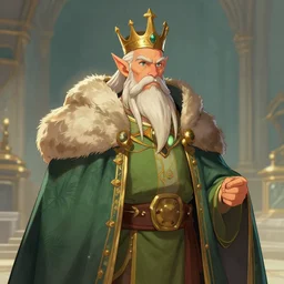 elf king, trending in artstation