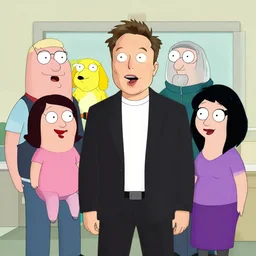 elon musk family guy