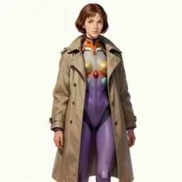 an art nouveau realistic illustration of padme amidala wearing an anorak and an evangelion pilot suit designed by balenciaga by john berkey by stanley artgerm lau, greg rutkowski, thomas kinkade, alphonse mucha, loish, norman rockwell