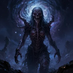 Cosmic Horror, digital art, trending on Artstation