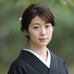 portrait of japanese woman