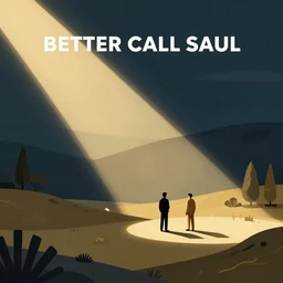 better call saul, flat illustration