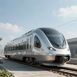 Massive futuristic Train