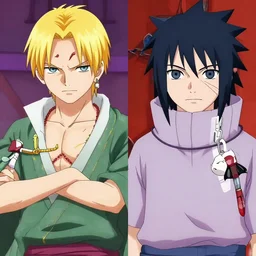 Sanji vs Sasuke