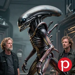 a detailed photo of a xenomorph by zach sutton and tom bagshaw, side profile, 3 5 mm lens, deviantart, 8 k, pinterest, featured in alien movie franchise