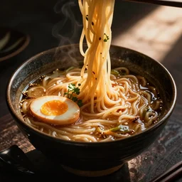 ramen with noodles