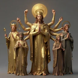 holy priestes with six arms, made by Stanley Artgerm Lau, WLOP, Rossdraws, mitch foust, Peter mohrbacher, zdzisław beksiński, ArtStation, CGSociety, concept art, cgsociety, octane render, trending on artstation, artstationHD, artstationHQ, unreal engine, 4k, 8k,