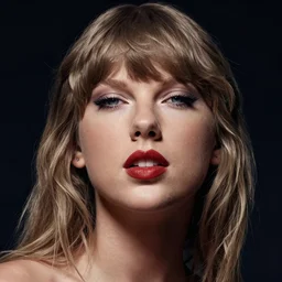 a front - faced clear close - up studio portrait of taylor swift with her eyes slightly open, dramatic cinematic lighting, trending on artstation, fine details, 8 k, highly detailed, beautifully composed