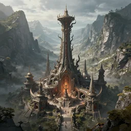 malevolent sententiae foundry in the hidden gem mistral valley, detailed, intricate, advanced, 8 k resolution