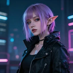 cyberpunk elf