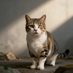stimpy as a real life cat