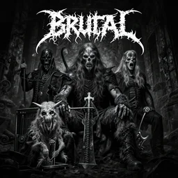 brutal death metal album