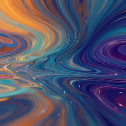 abstract colors, fluid, octane render, reflections