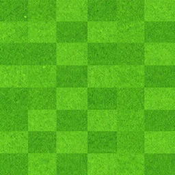 game texture for stylized grass, checker pattern