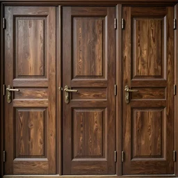 one hundred doors with latches, highly detailed, intricate, sharp focus, digital art, 8 k