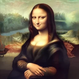 a still of monalisa in attack on titan anime series, 8 k resolution. monlisa