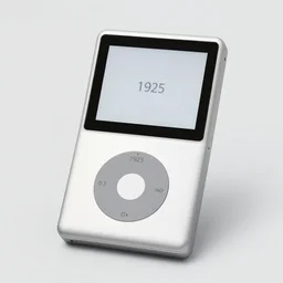 a photo of an iPod from 1925