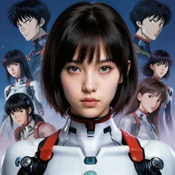 girl wearing robotic suit, very anime, fine - face, audrey plaza, realistic shaded perfect face, fine details. anime. realistic shaded lighting poster by ilya kuvshinov katsuhiro otomo ghost - in - the - shell, magali villeneuve, artgerm, jeremy lipkin and michael garmash and rob rey
