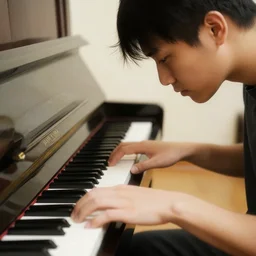 early piano noticing