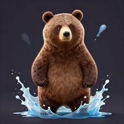 splashart of confused bear