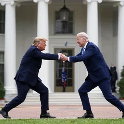 Joe biden killing Trump