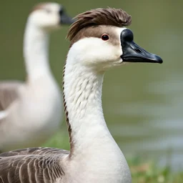 portrait of a goose with the head of ryan gosling, feather suit, natural light, sharp, detailed face, magazine, press, photo, steve mccurry, david lazar, canon, nikon, focus
