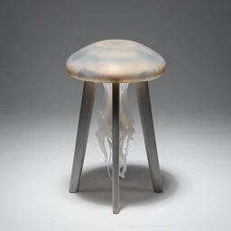 the jellyfish stool by tadao ando