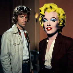 still frames from andy warhol's star wars
