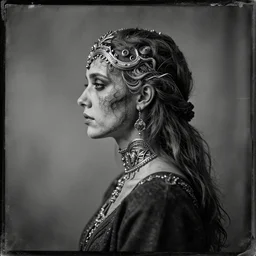 a starving abraxas, unreal engine, portrait, tintype, side - view, f / 2. 8, black and white, high contrast, 1 6 k, lonely, perfectionism, halfrear lighting, insanely detailed and intricate, hypermaximalist, elegant, ornate, hyper realistic, super detailed