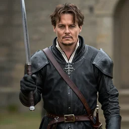 Johnny Depp as a Crusader Kings 3 character