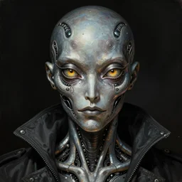cybernetic cyberpunk mf doom reptile eyes, metal skin. intricate, elegant, highly detailed, centered, digital painting, artstation, concept art, smooth, sharp focus, illustration, artgerm, tomasz alen kopera, peter mohrbacher, donato giancola, joseph christian leyendecker, wlop, frank frazetta