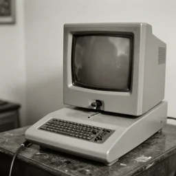 vintage photo of an maizemoviemaker computer