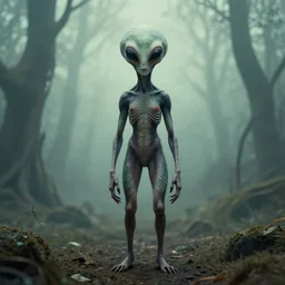 Award winning nature photography of an alien by David Yarrow
