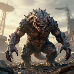 photo of real life pokemons, creepy!!!, scaly!!!, gritty!!!, menacing!!!, evil, ultra realistic, gritty, winter, slight overcast, golden hour, volumetric lighting, sharp focus