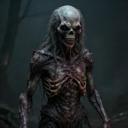 Scary, creepy, uncanny valley humanoid creature, SCP foundation