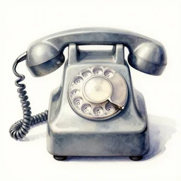 a beautiful watercolor painting of a telephone, sad colour scheme, intricate, elegant, highly detailed, digital painting, artstation, concept art, art by alphonse mucha, smooth, sharp focus, ultrarealistic, cinematic, octane render, 8 k