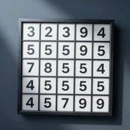 Floating point numbers sudoku