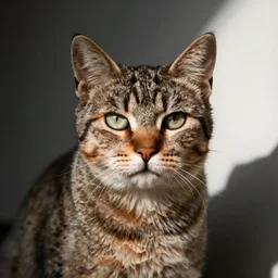 photorealistic spy cat