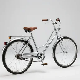 the shiniest meat bicycle, food photography, 35 mm, realistic
