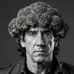 nic cage with broccoli hair black and white photos, highly detailed and intricate, sharp focus, photography, unreal engine, trending on artstation, photorealistic, octane, hyper detailed, trending on deviantart,