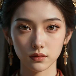goddess portrait. Closeup headshot, eye contact. intricate artwork by M.W. Kaluta. octane render, trending on artstation, greg rutkowski very coherent symmetrical artwork. cinematic, hyper realism, high detail, octane render, 8k