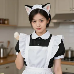jordan peterson as a catgirl maid