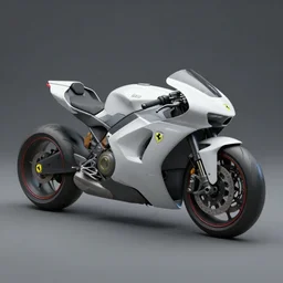 Mass effect futuristic motorcycle designed by Ferrari, hard surface modeling, octane, trending on artstation, 3d model, 8k