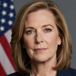 an editorial portrait of a republican us political candiate with a calm expression, facing front, by annie liebovitz, photojournalism, photorealistic, anatomically correct, beautiful perfect face, sharp focus, highly detailed, cinematic lighting, 8 k, hd