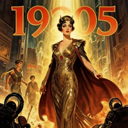 epic professional digital art of 1920s pulp science fiction cover art best on artstation, breathtaking, epic, stunning, gorgeous, much detail, much wow, cgsociety, wlop, pixiv, behance, deviantart, masterpiece, UHD, 8K