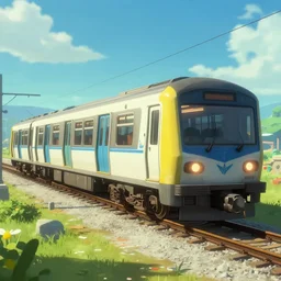wmata metro train in botw, breath of the wild screenshot