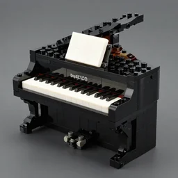 a lego piano