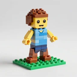 rickroll made of legos