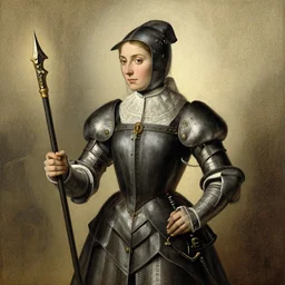 jeanne d'arc in the style of william blake, terese nielsen, isolde, 8 k resolution